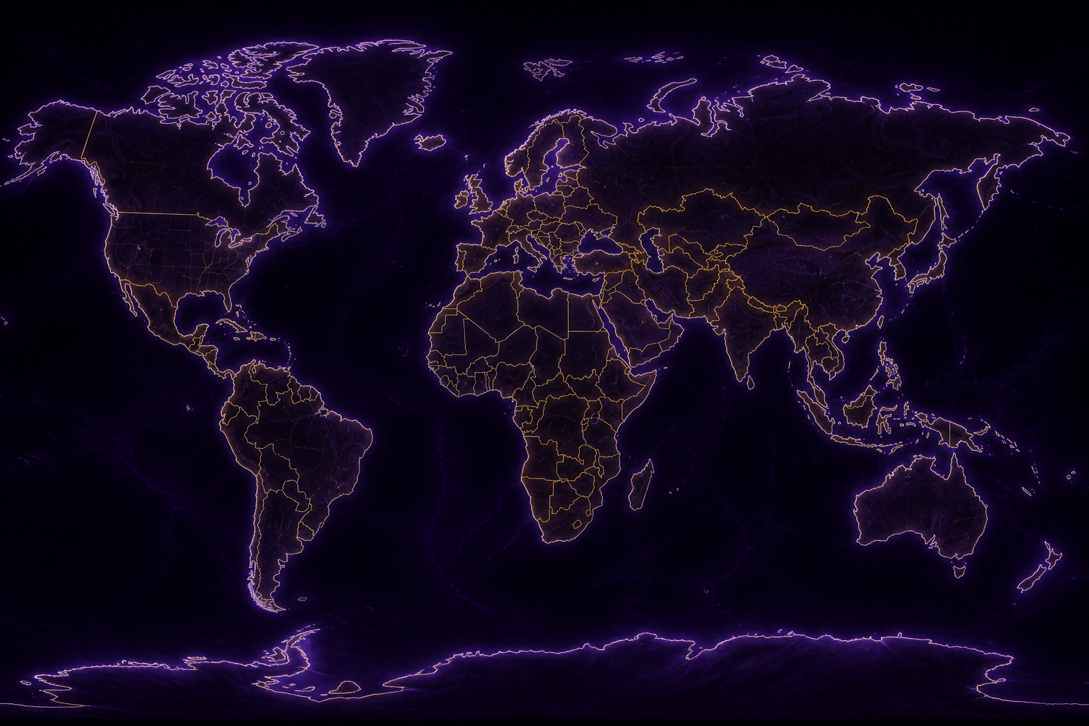 Mapa vivo AURA com eventos dos criadores