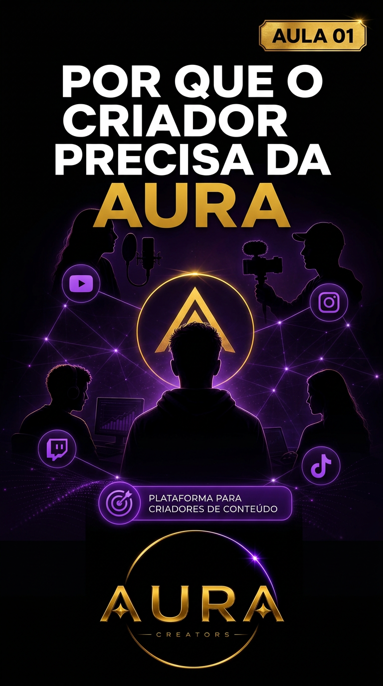 Capa da aula: 1. Por que o criador precisa da AURA