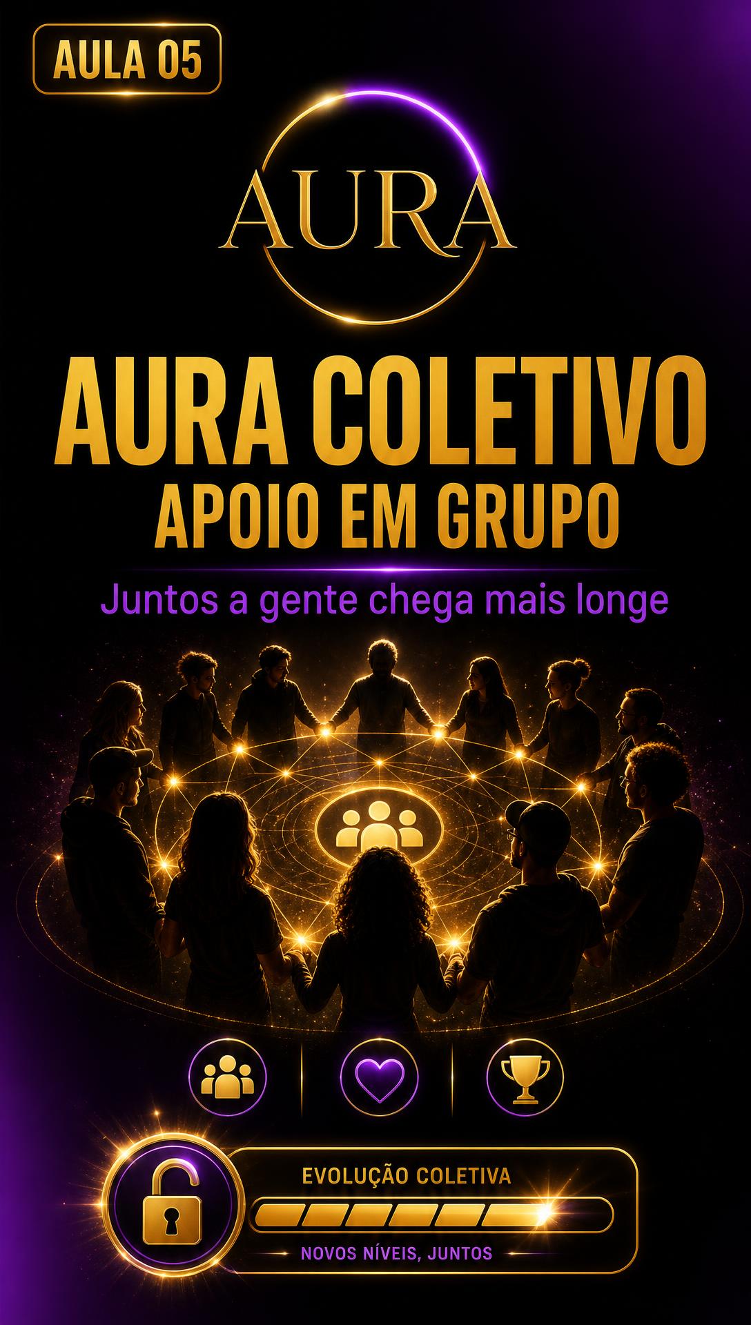 Capa da aula: 5. AURA Coletivo: apoio em grupo